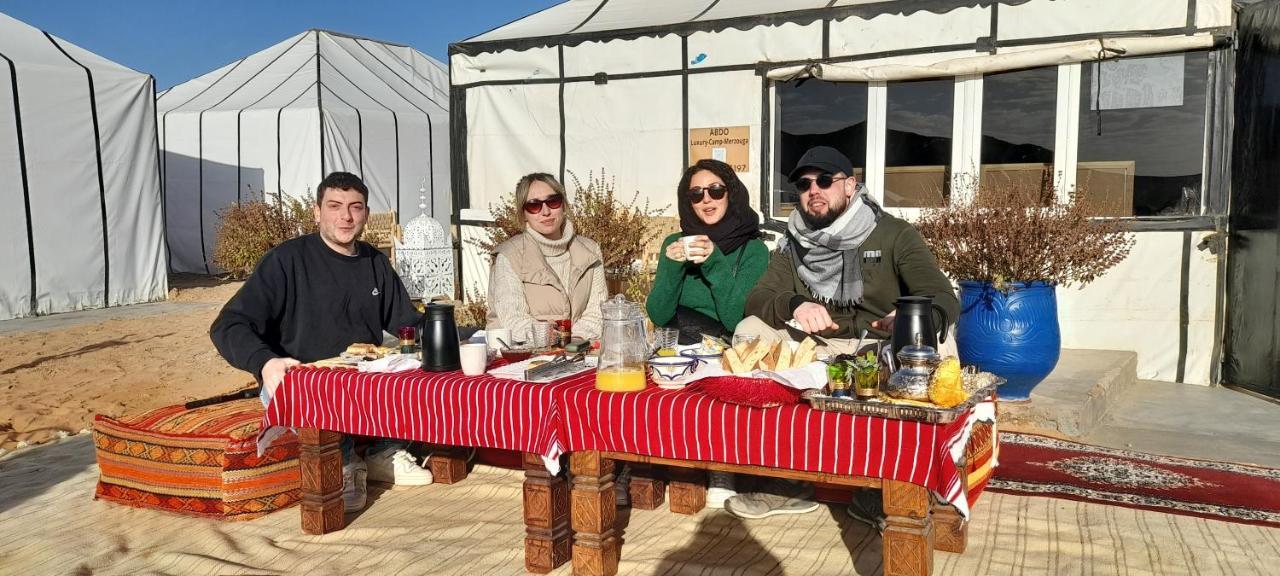 梅尔祖卡 Abdo Luxury Camp With Heating酒店 外观 照片